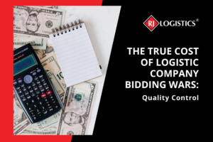 The True Cost of Logistic Company Bidding Wars: Quality Control. Lowest-priced shipping price Shipping price, logistic price, quality, cost-saving The true cost of the lowest-priced sacrificing quality over cost-saving when looking at the shipping price.